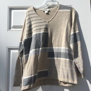 Women’s Allison Daley Large Beige Sweater